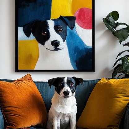 [??NEW] Custom Pet Portrait - Matisse Style - NIKOCANVAS
