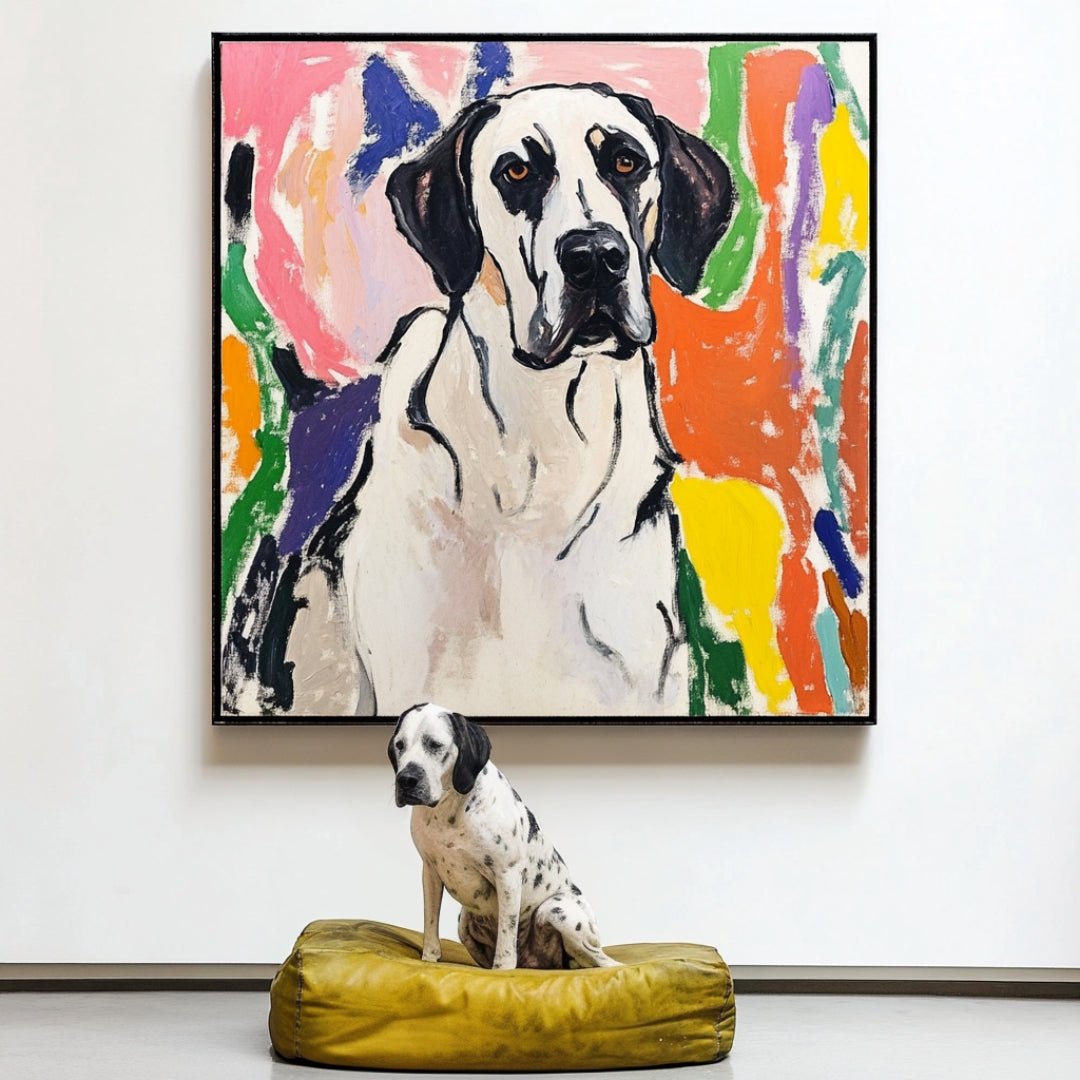 [??NEW] Custom Pet Portrait - Matisse Style - NIKOCANVAS