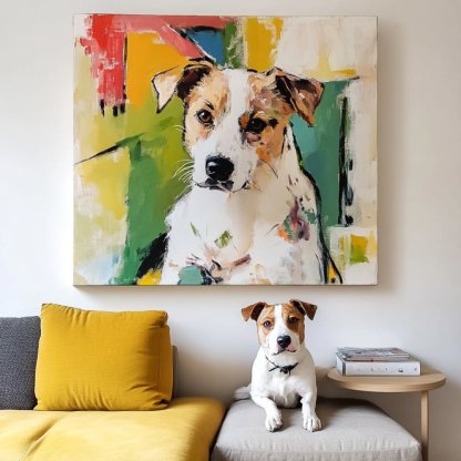 [??NEW] Custom Pet Portrait - Matisse Style - NIKOCANVAS