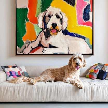 [??NEW] Custom Pet Portrait - Matisse Style - NIKOCANVAS