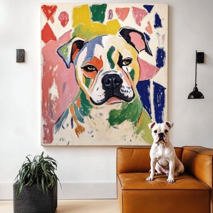 [??NEW] Custom Pet Portrait - Matisse Style - NIKOCANVAS