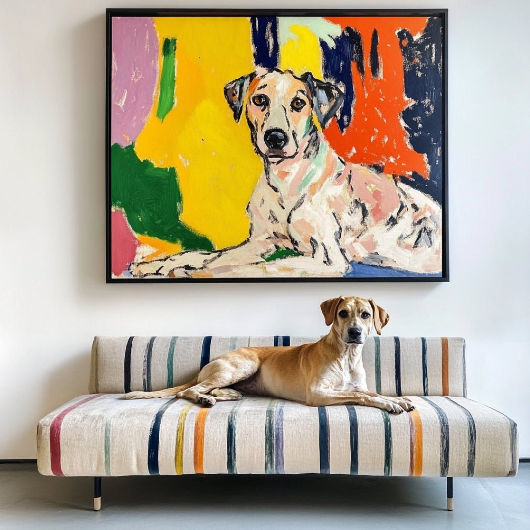 [??NEW] Custom Pet Portrait - Matisse Style - NIKOCANVAS