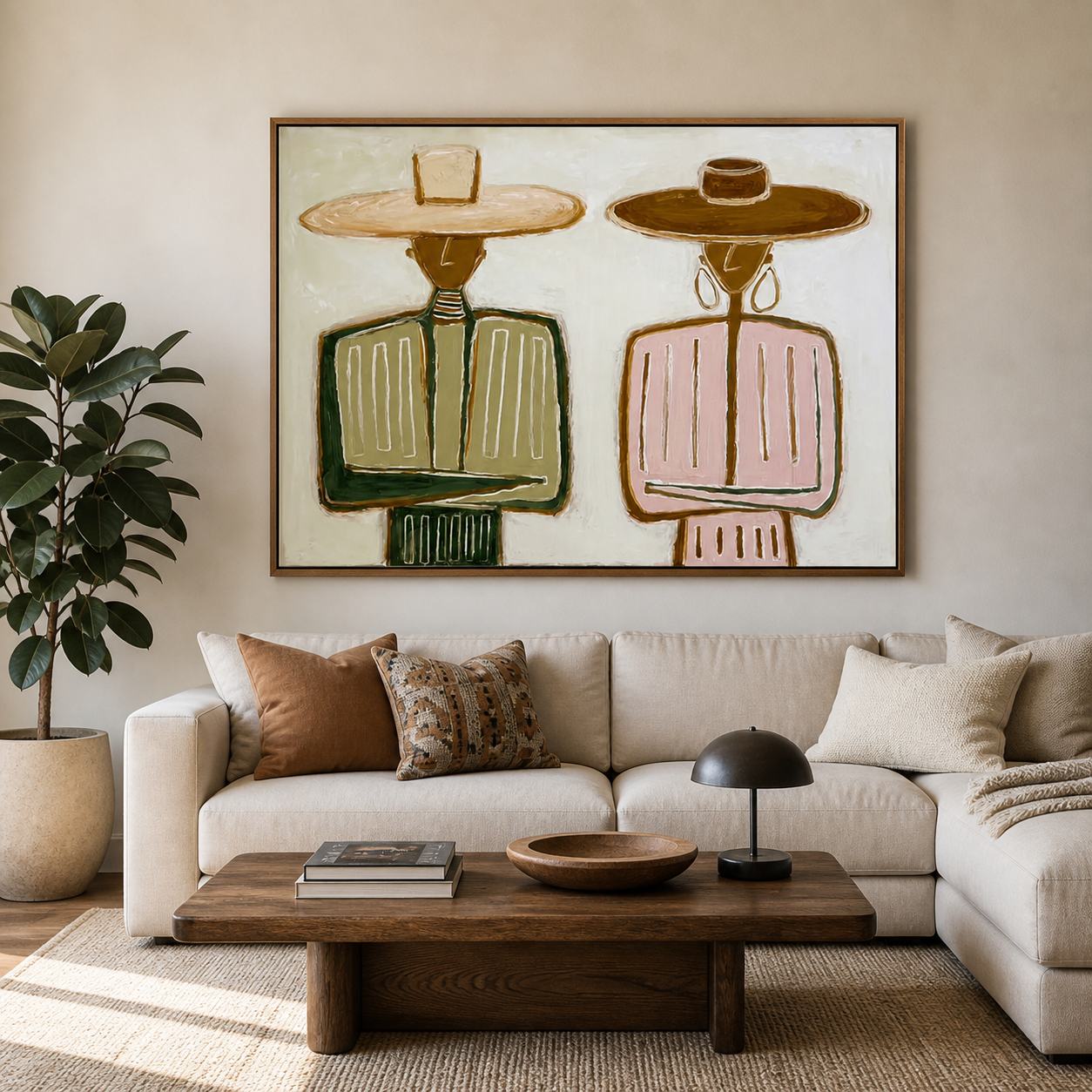 Two Cowboys Wall Art | Open Range Friends