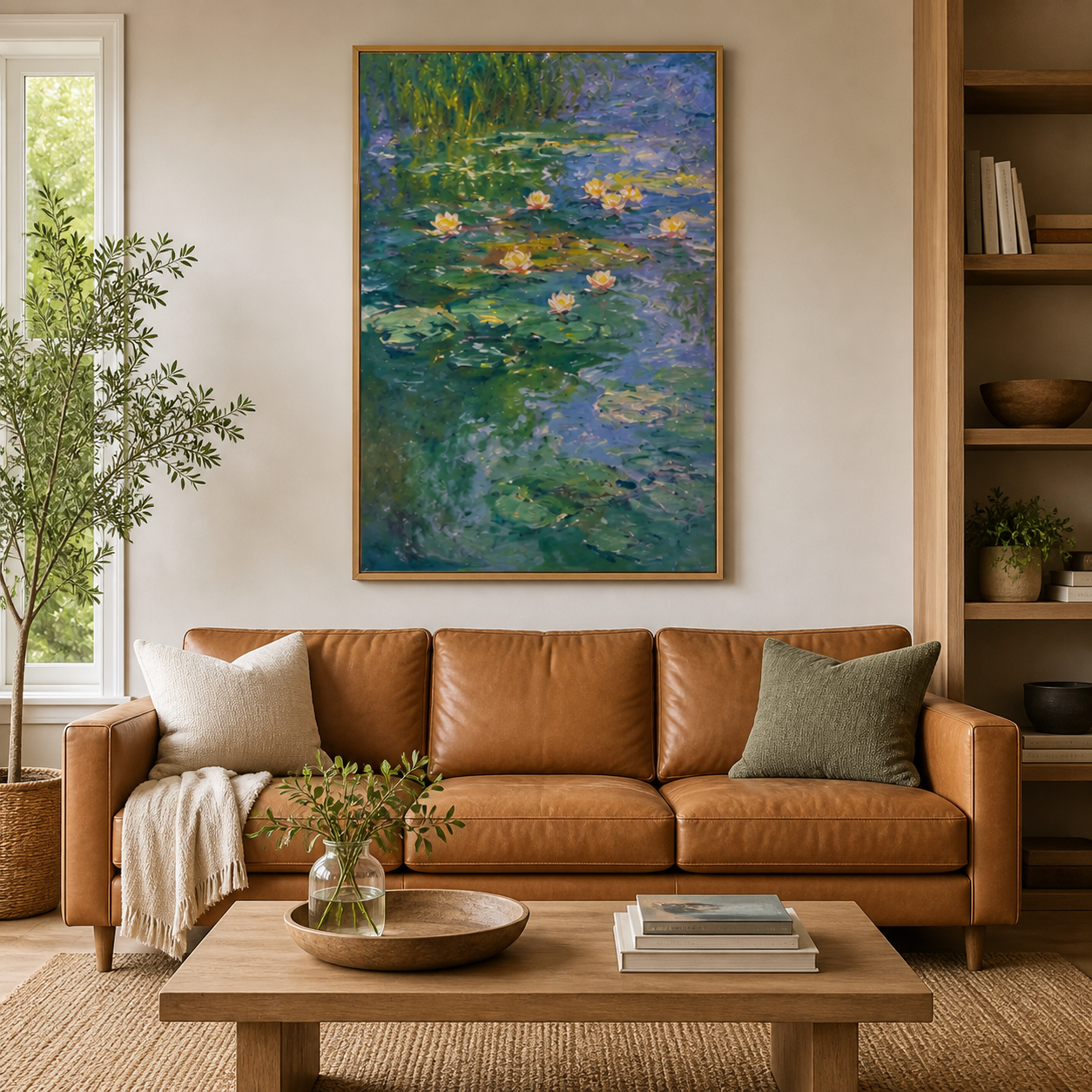 Water Lily Wall Art | Garden Reflections