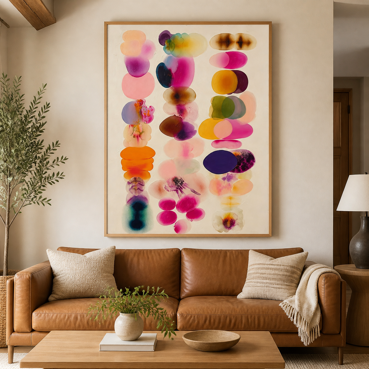 Colorful Abstract Wall Art | Chromatic Rhythm