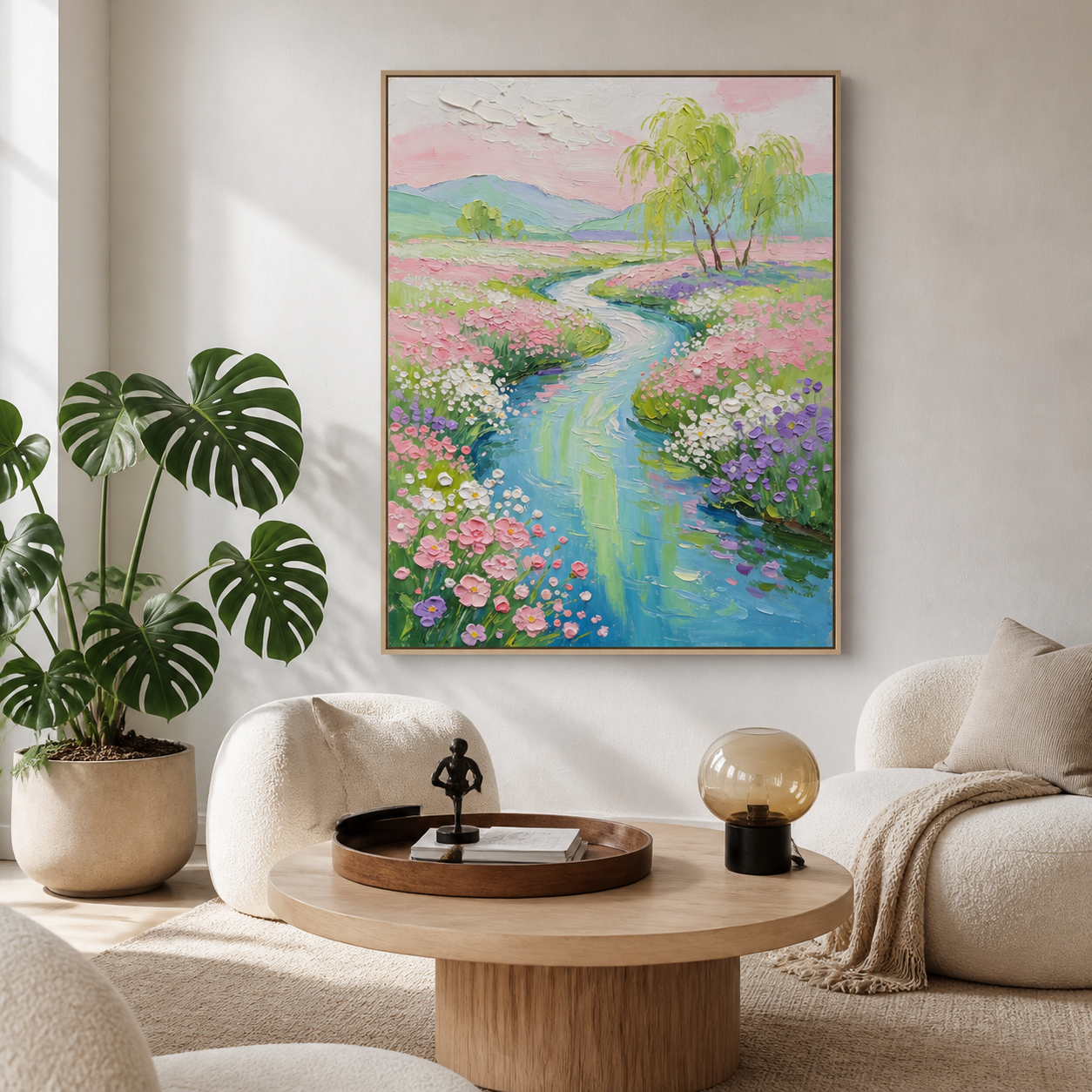 Wildflower Meadow Wall Art | Willow Creek Bloom