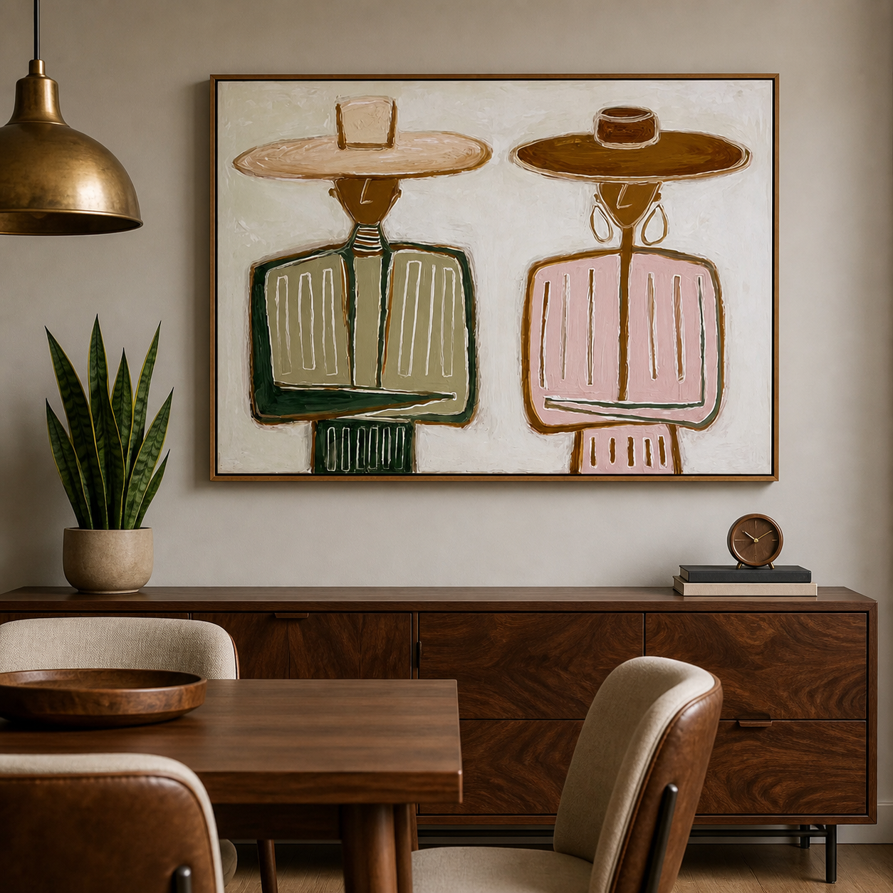 Two Cowboys Wall Art | Open Range Friends