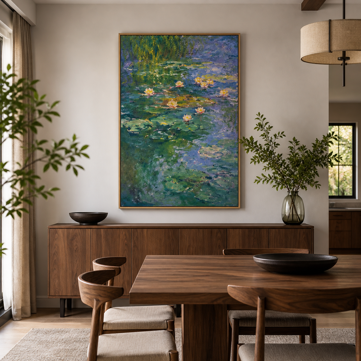Water Lily Wall Art | Garden Reflections