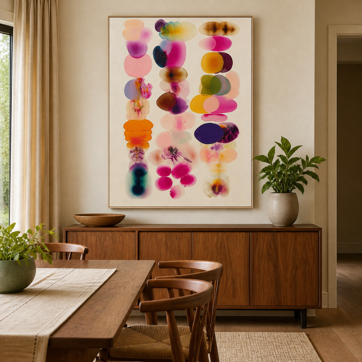 Colorful Abstract Wall Art | Chromatic Rhythm