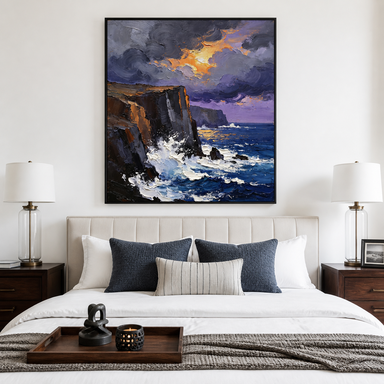 Stormy Ocean Wall Art | Stormbreak Coast