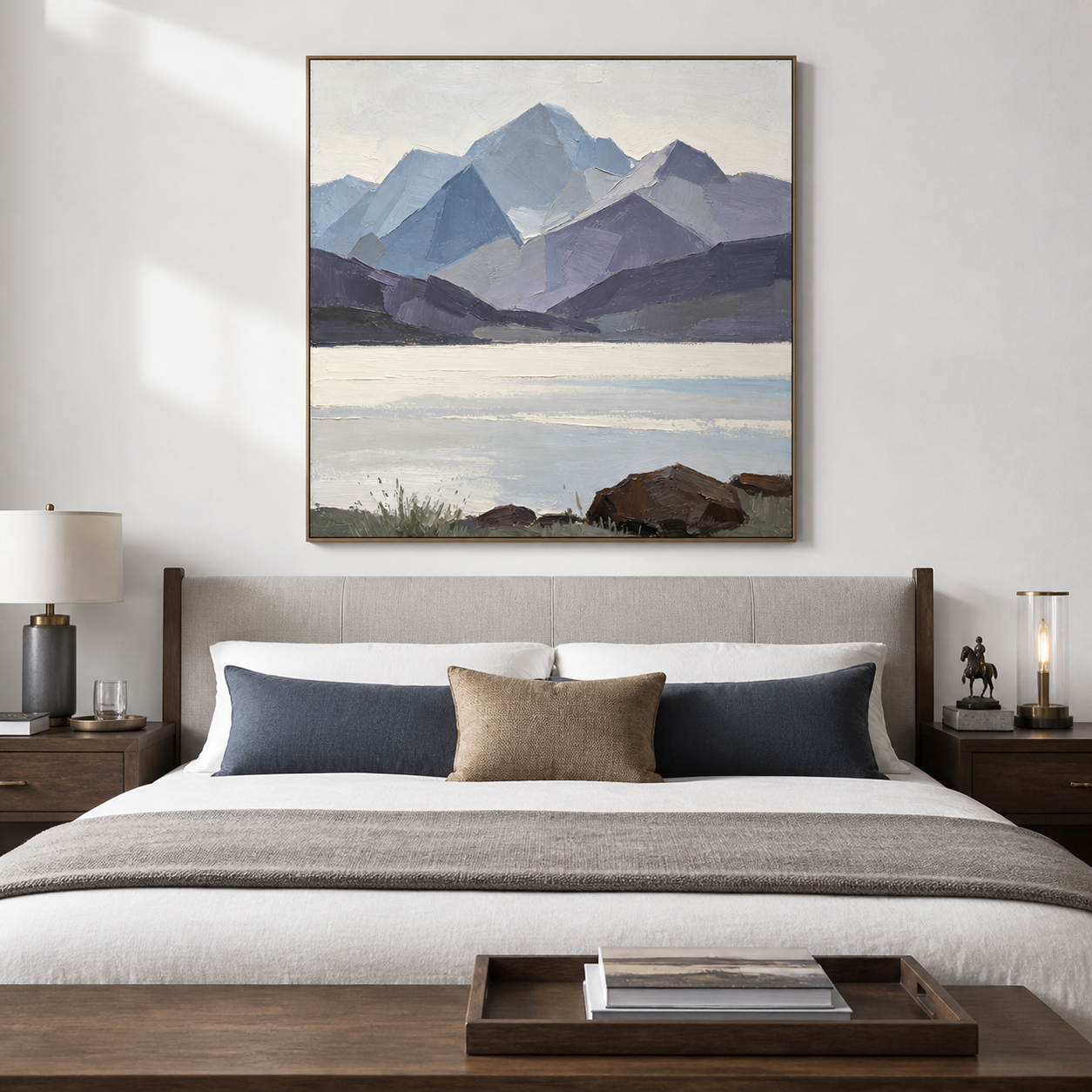 Blue Mountain Wall Art | Silent Range