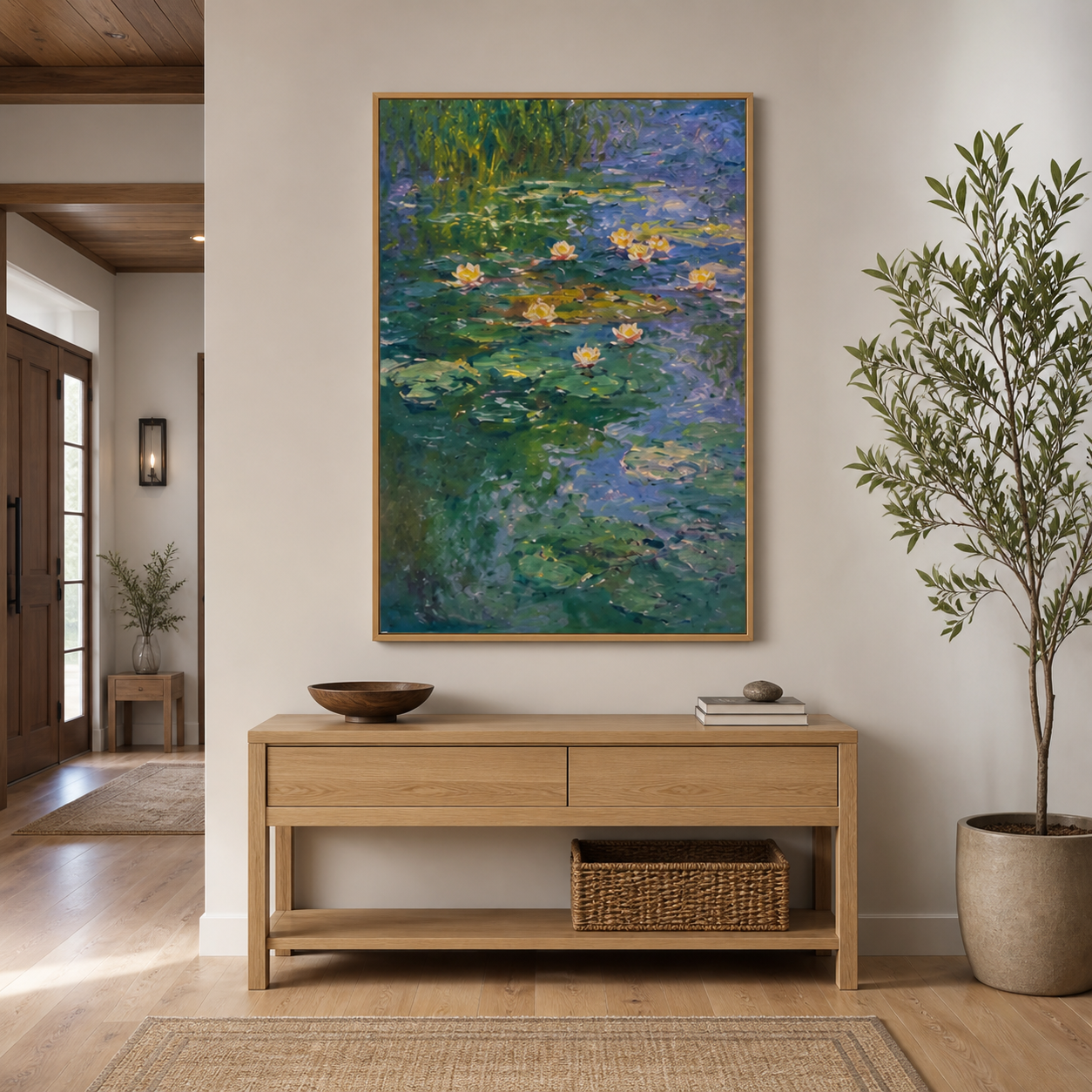 Water Lily Wall Art | Garden Reflections