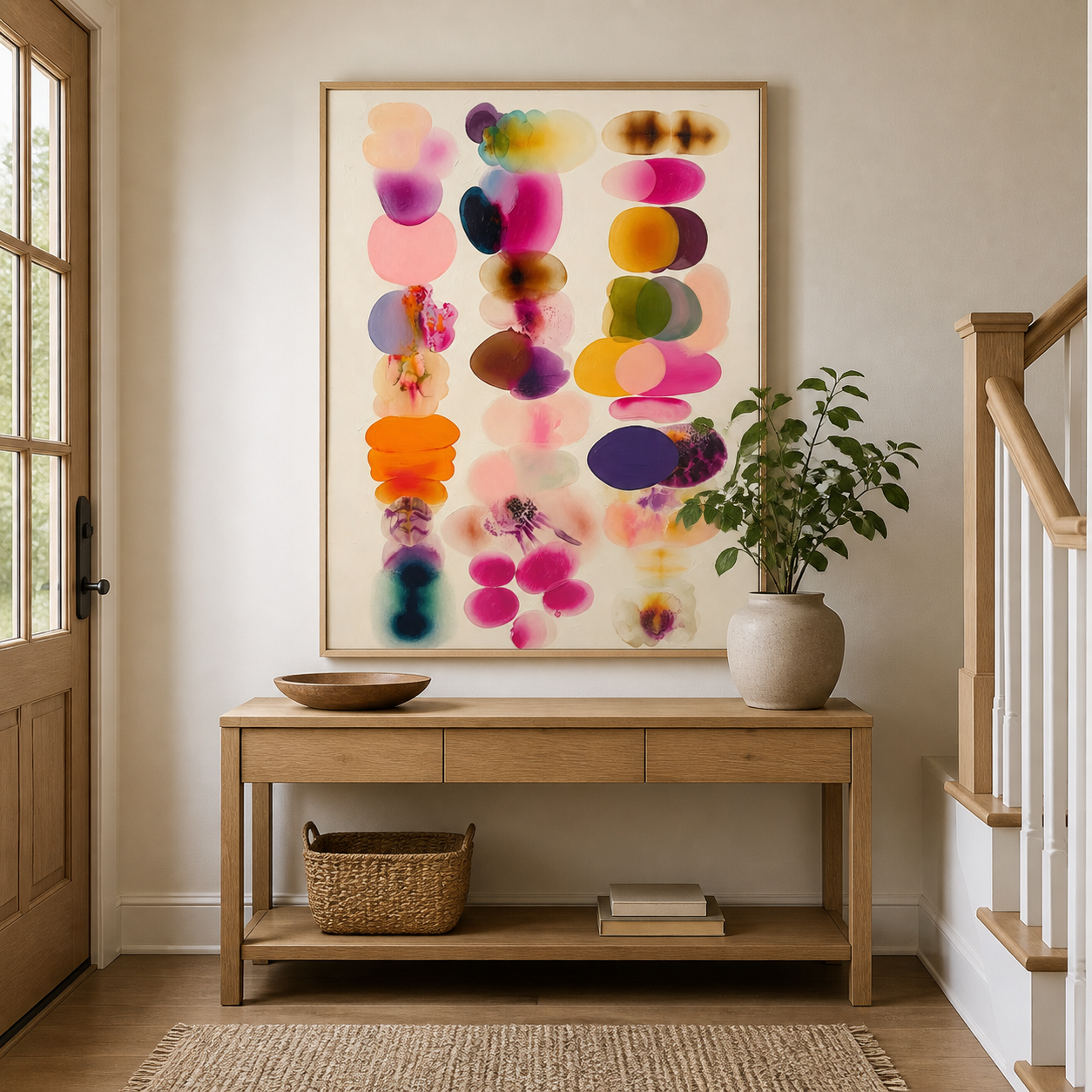 Colorful Abstract Wall Art | Chromatic Rhythm