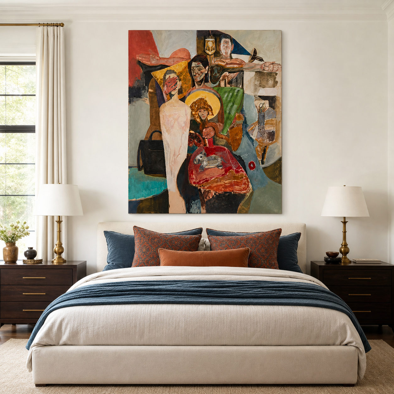 Figurative Expressionist Wall Art | Human Mosaic