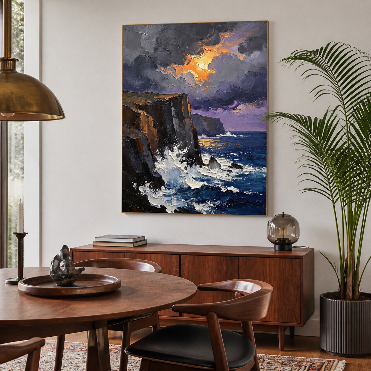 Stormy Ocean Wall Art | Stormbreak Coast