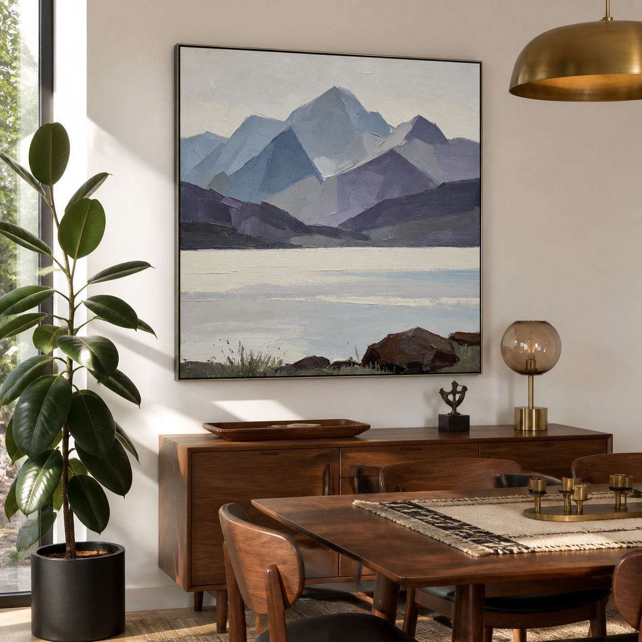 Blue Mountain Wall Art | Silent Range