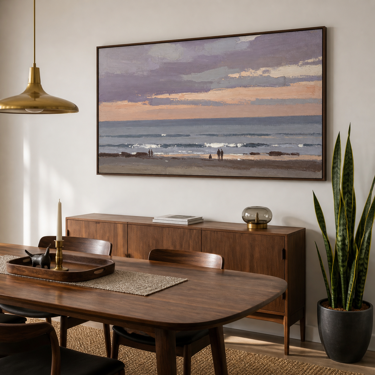 Coastal Sunset Wall Art | Evening Walk