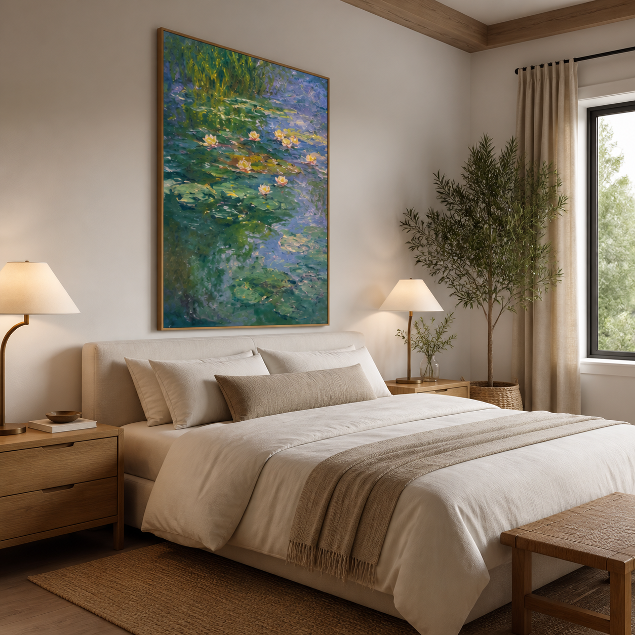Water Lily Wall Art | Garden Reflections