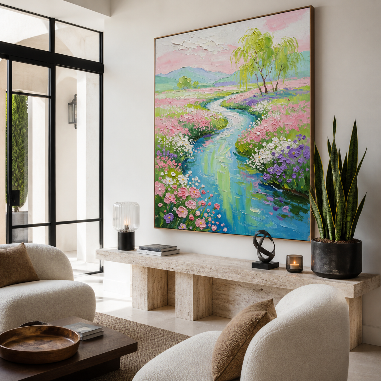 Wildflower Meadow Wall Art | Willow Creek Bloom