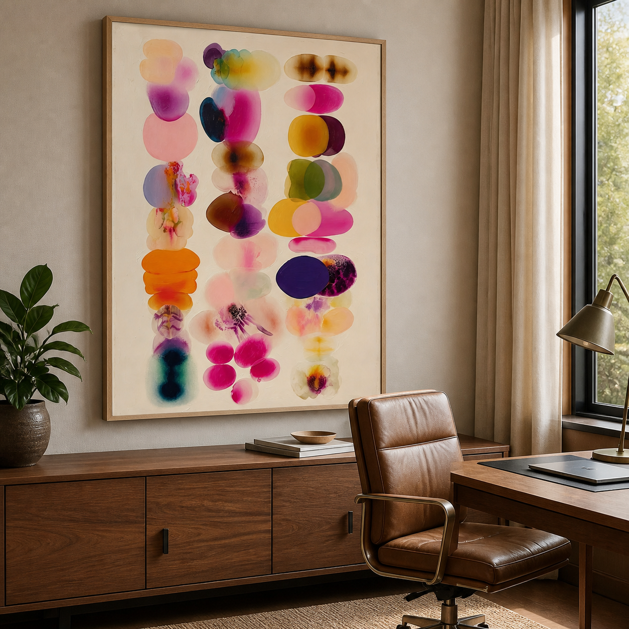 Colorful Abstract Wall Art | Chromatic Rhythm