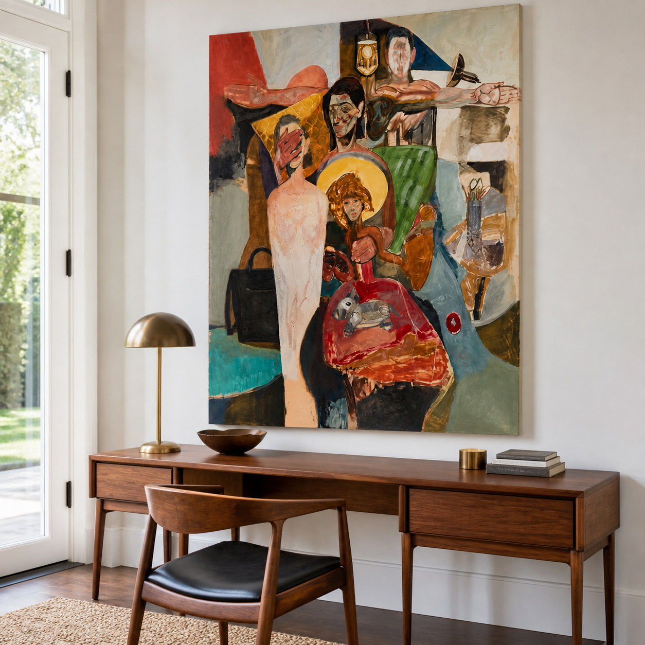 Figurative Expressionist Wall Art | Human Mosaic
