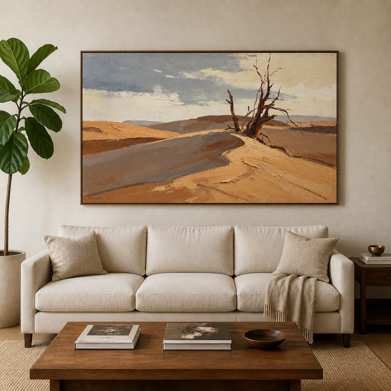 Desert Landscape Wall Art | Last Tree Standing