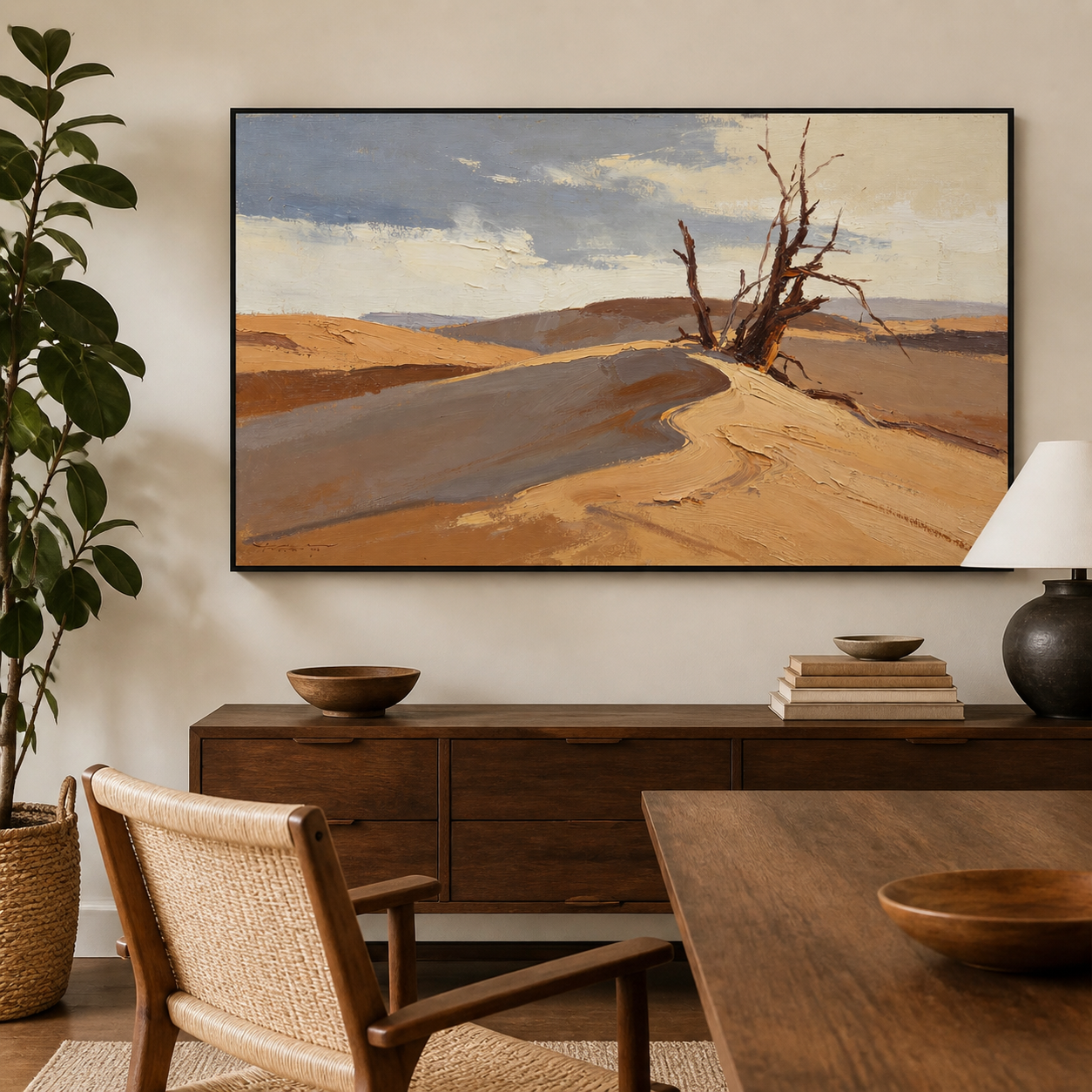 Desert Landscape Wall Art | Last Tree Standing