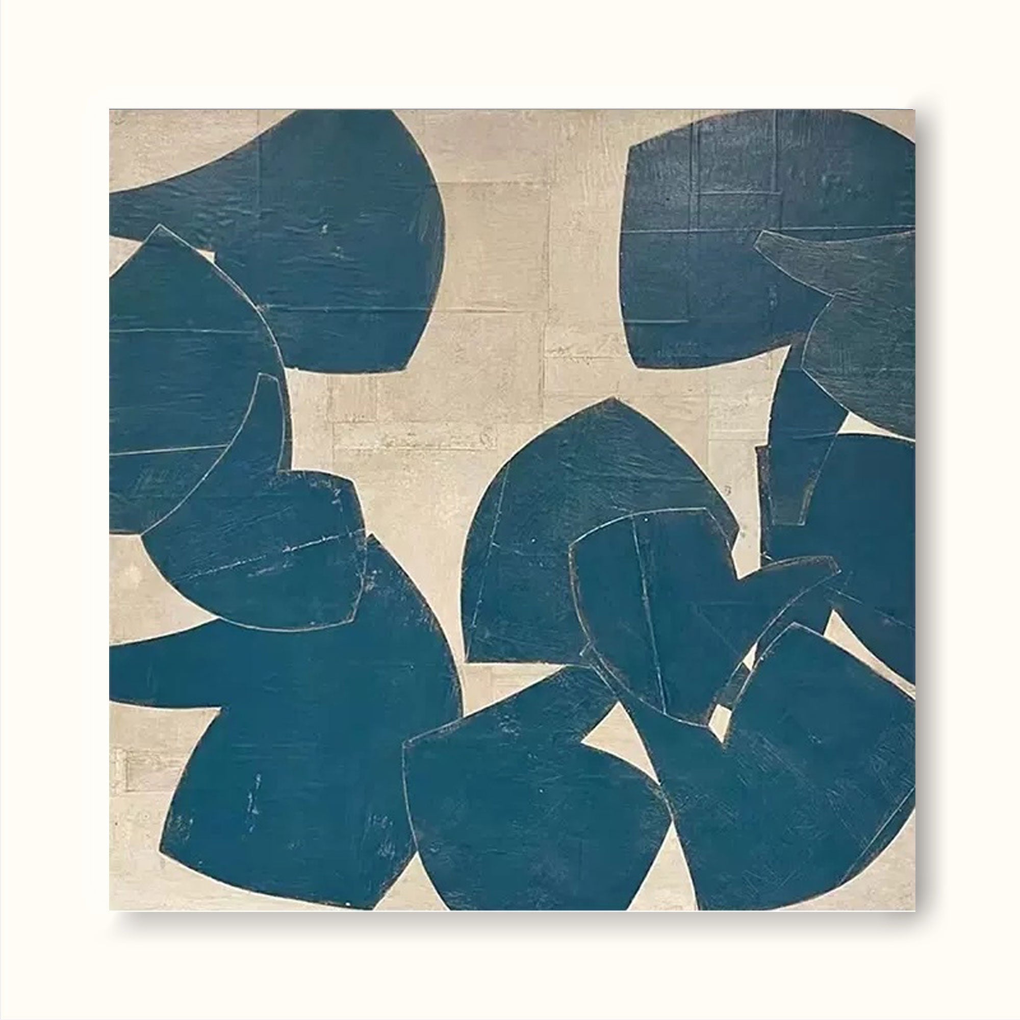 Ocean Breeze Abstract Shapes