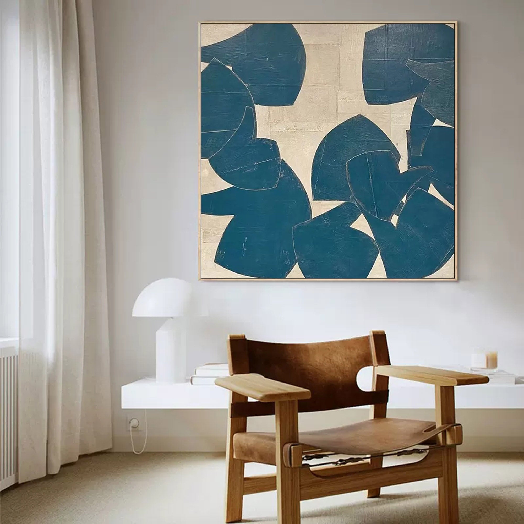 Ocean Breeze Abstract Shapes