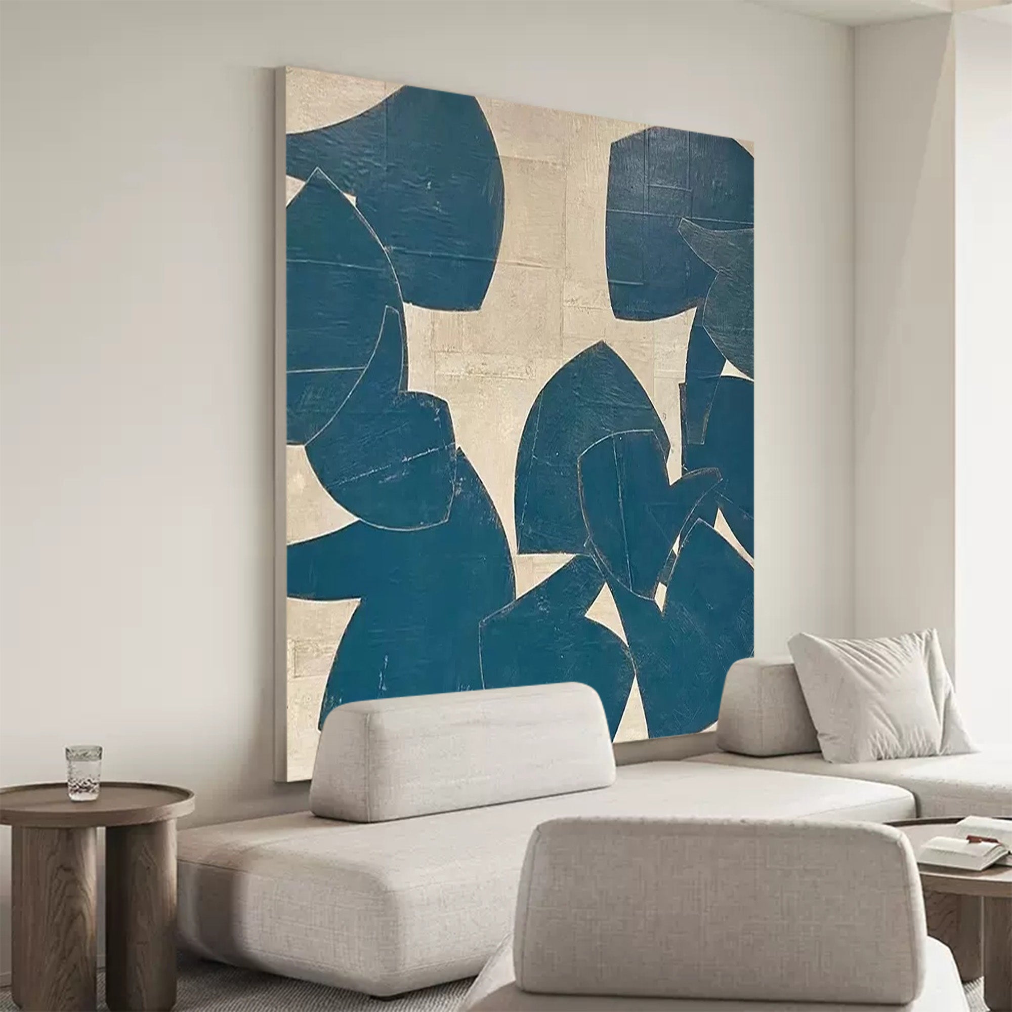 Ocean Breeze Abstract Shapes