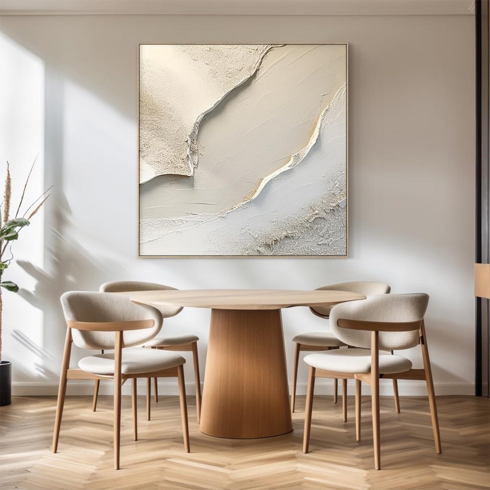 Soft Sands: Abstract Texture Art