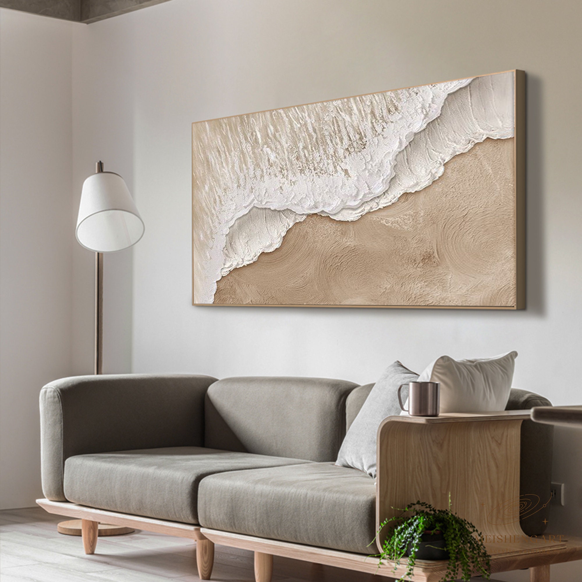 Serene Coastal Sandscape