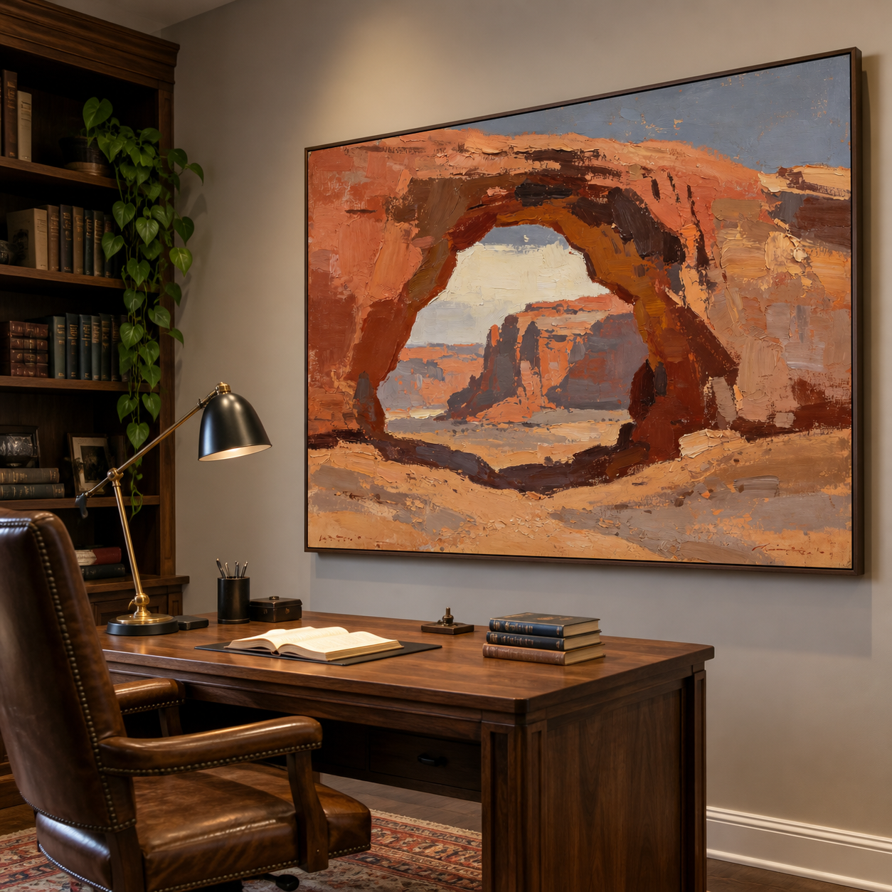 Desert Landscape Wall Art | Through the Arch