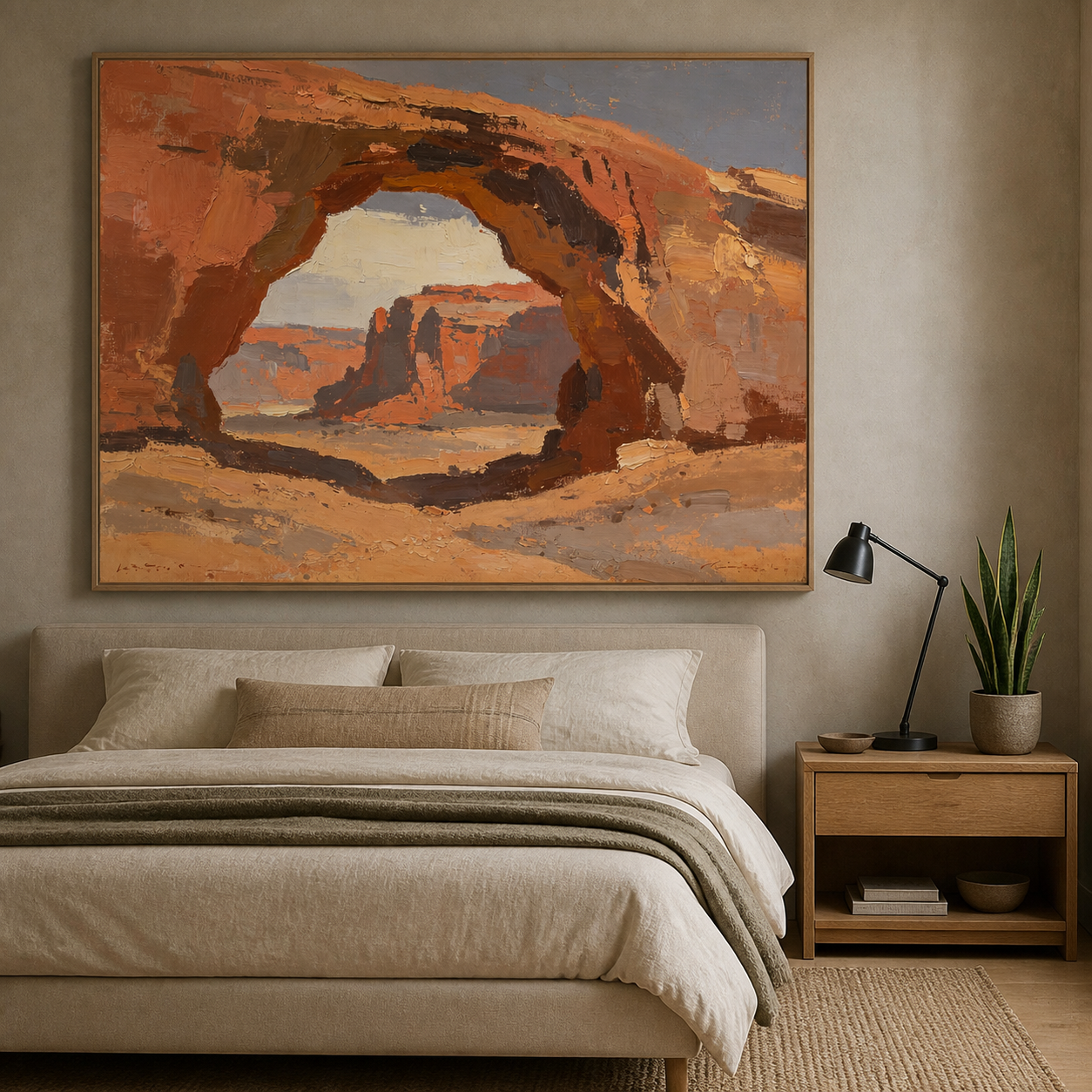 Desert Landscape Wall Art | Through the Arch