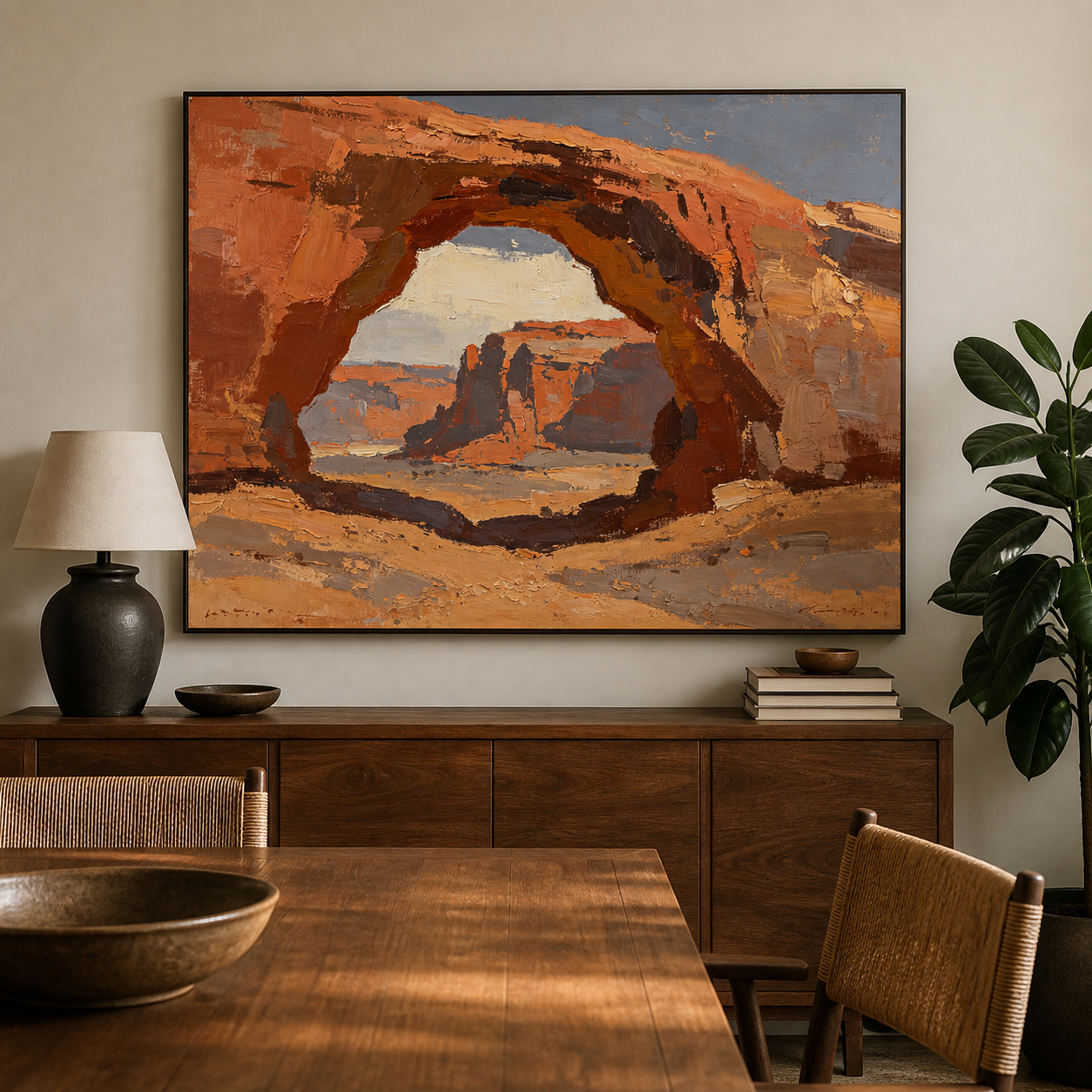 Desert Landscape Wall Art | Through the Arch