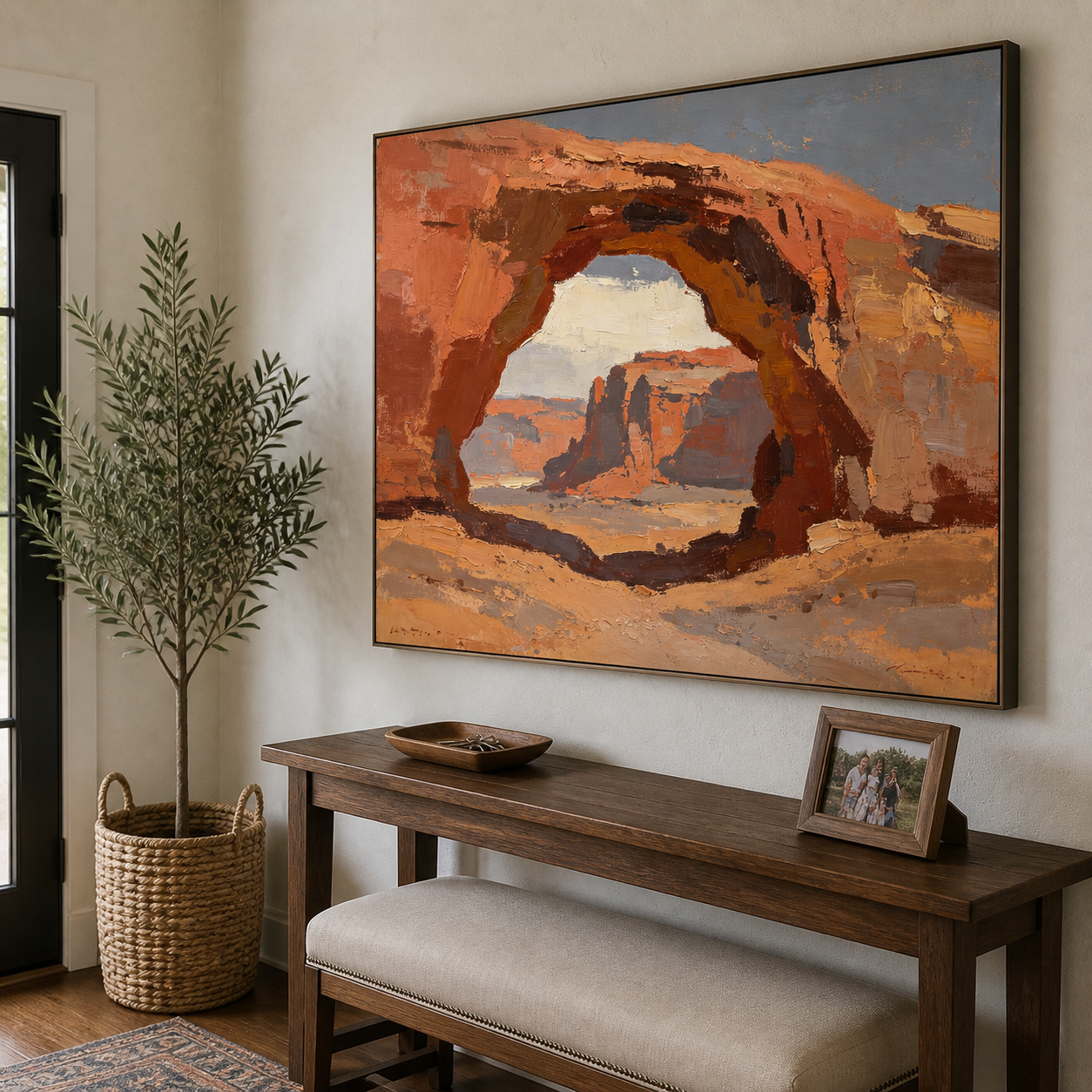 Desert Landscape Wall Art | Through the Arch