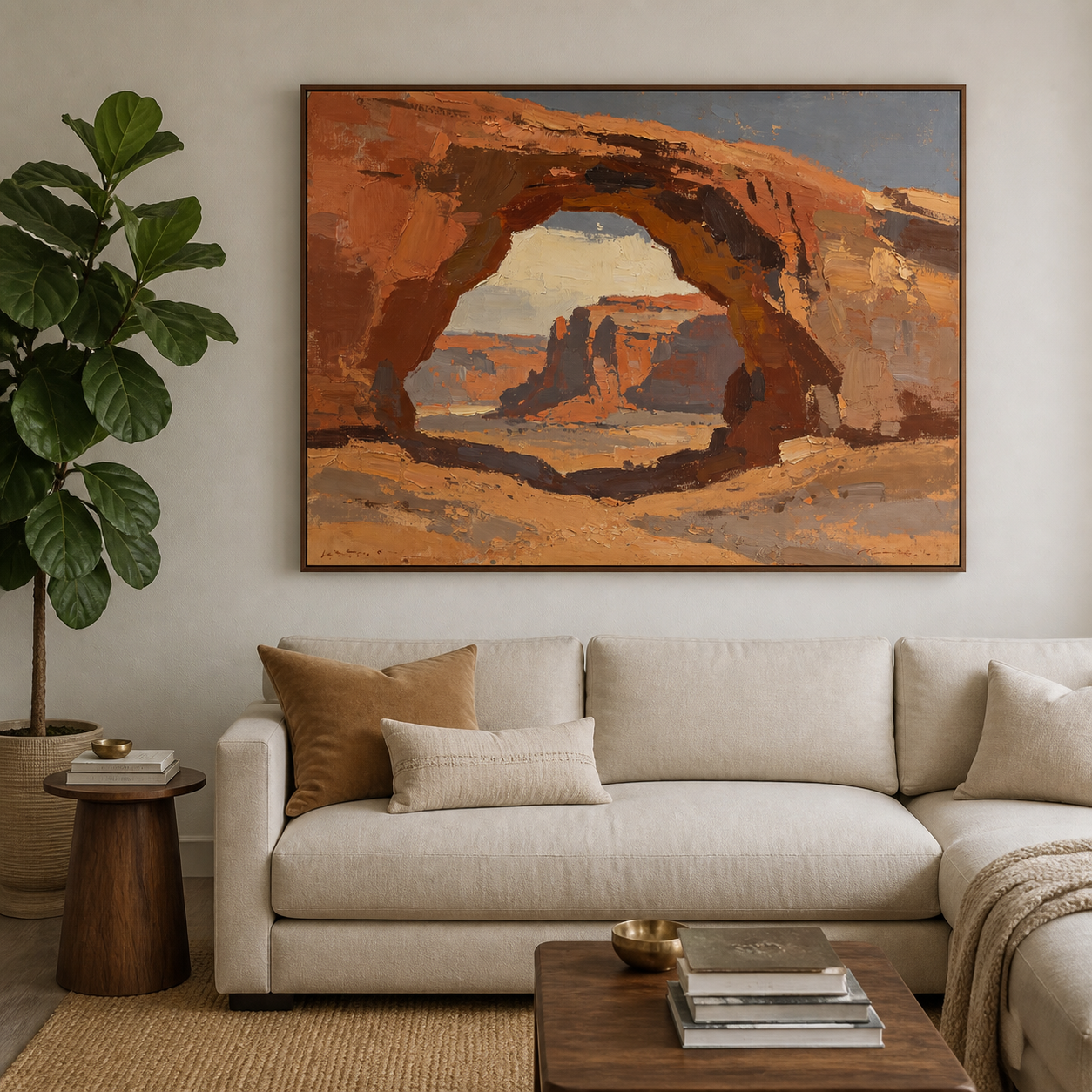 Desert Landscape Wall Art | Through the Arch