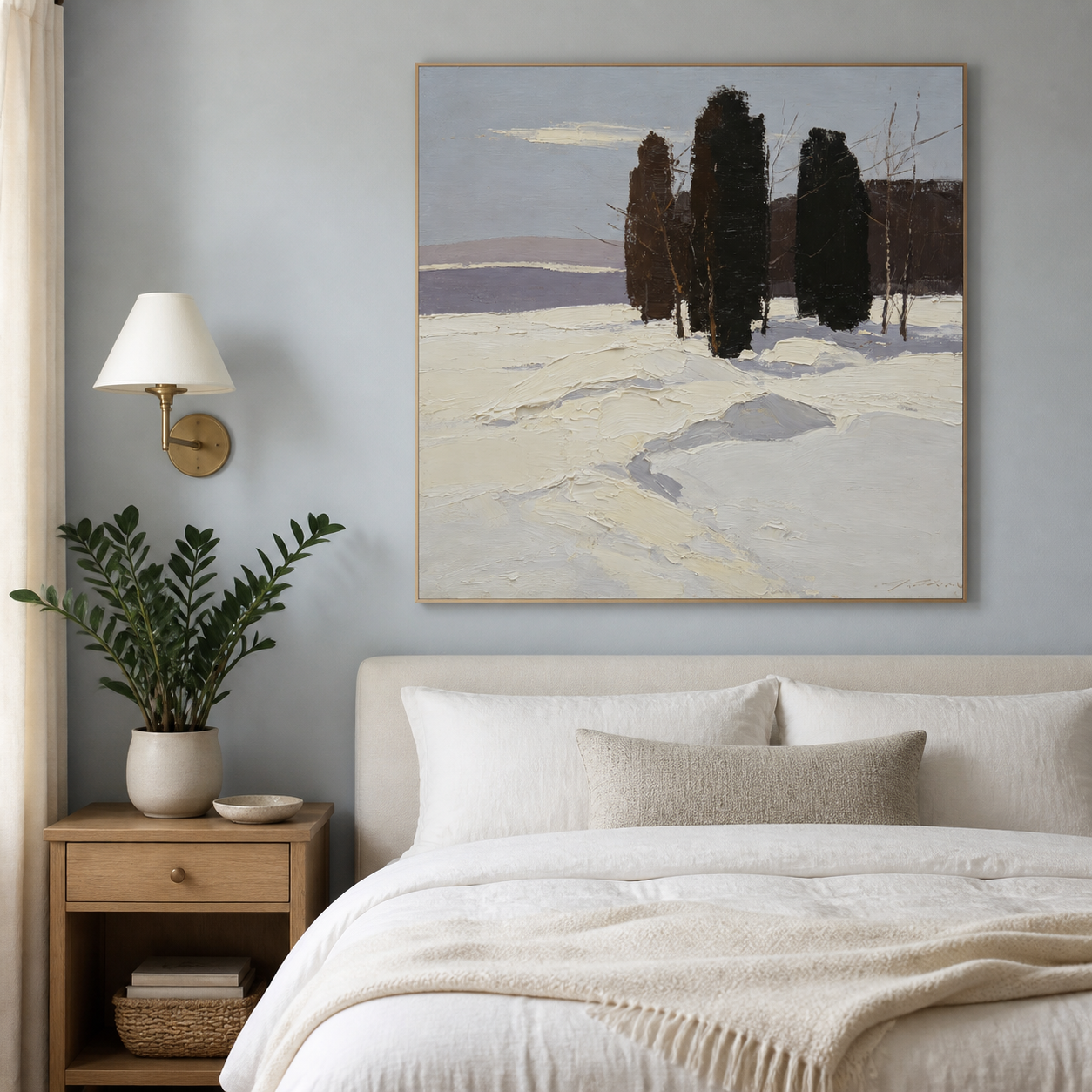 Winter Landscape Wall Art | Silent Grove