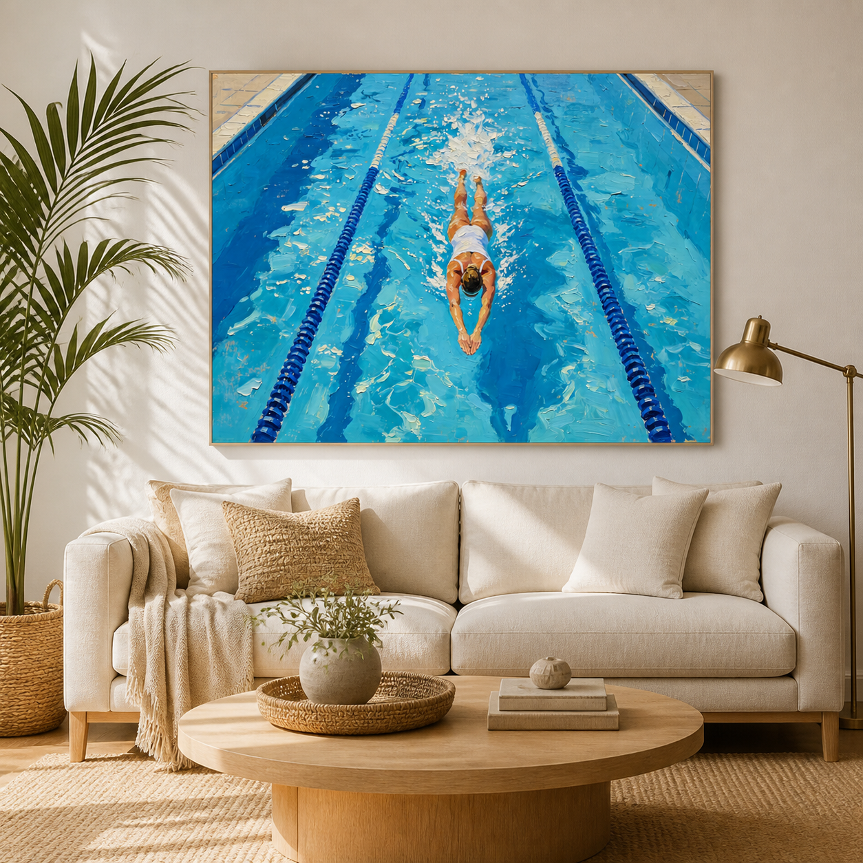 Competitive Swimming Wall Art | The Fast Lane