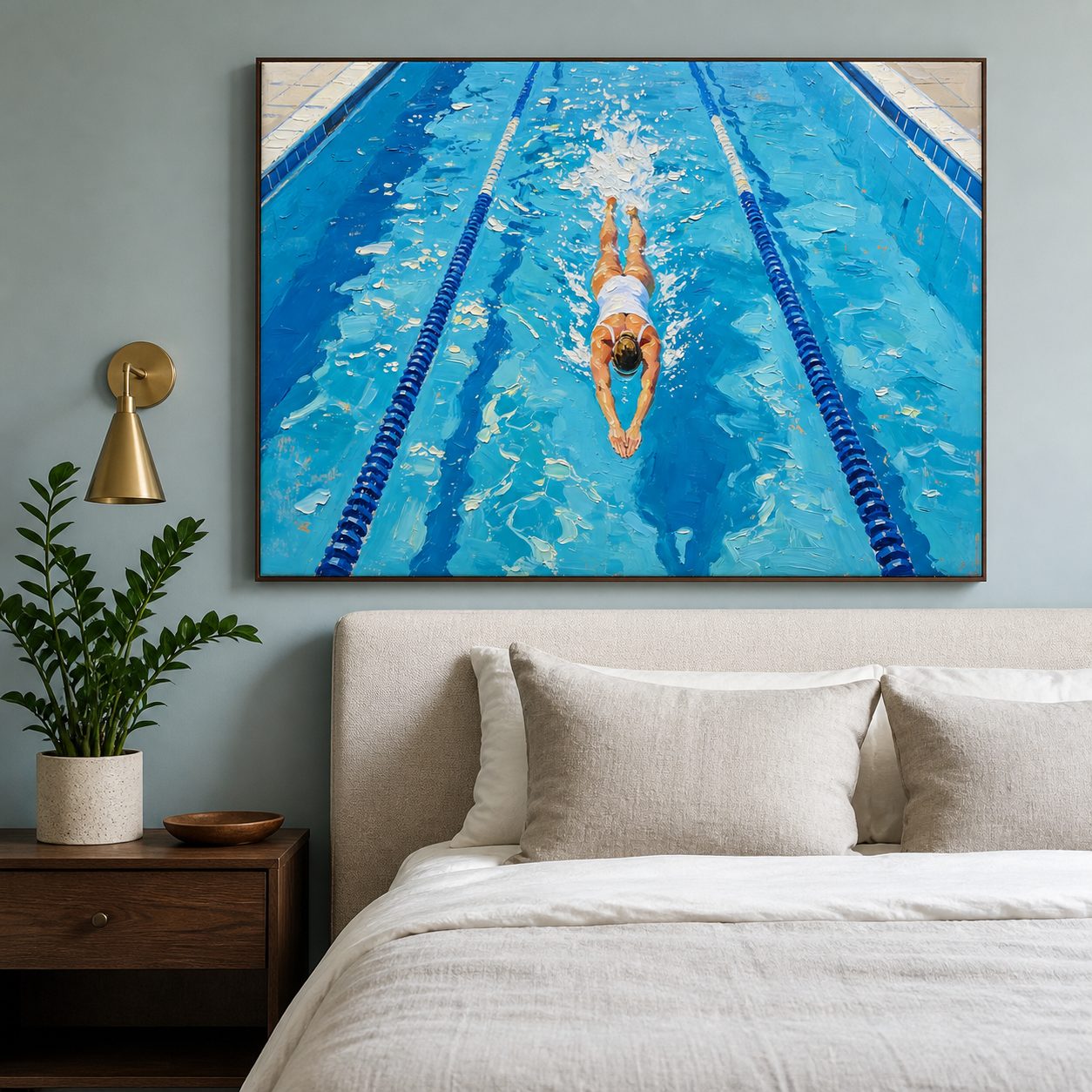 Competitive Swimming Wall Art | The Fast Lane
