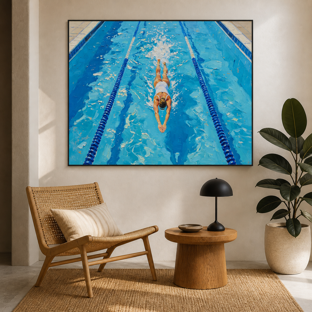 Competitive Swimming Wall Art | The Fast Lane