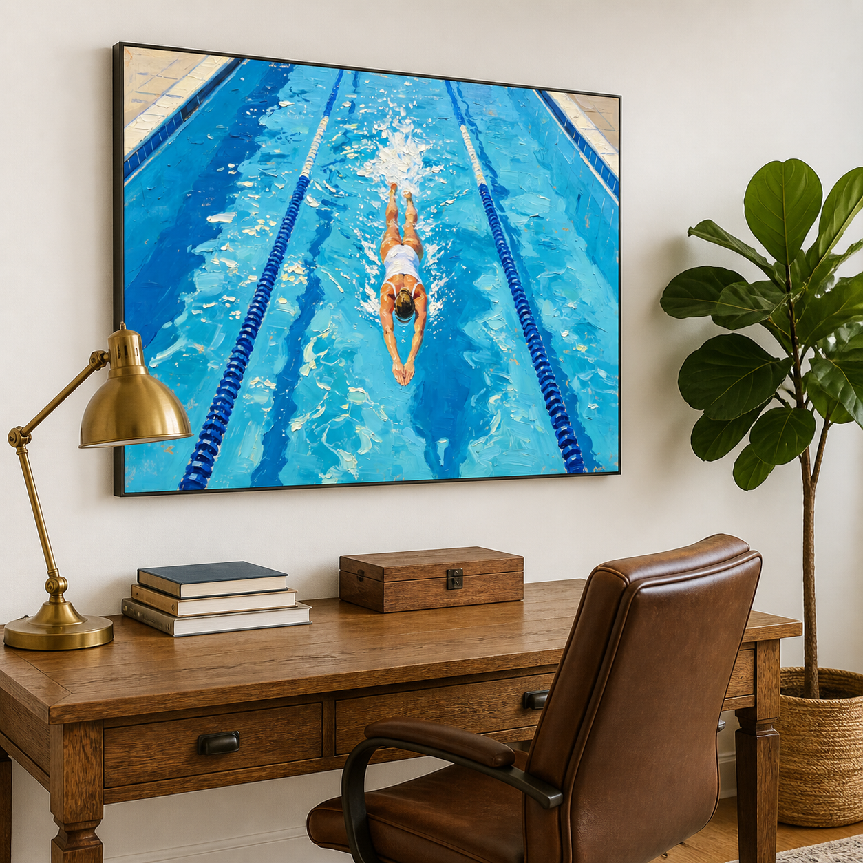 Competitive Swimming Wall Art | The Fast Lane