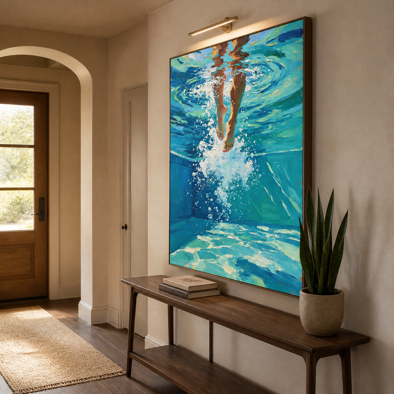 Swimming Pool Wall Art | The Dive