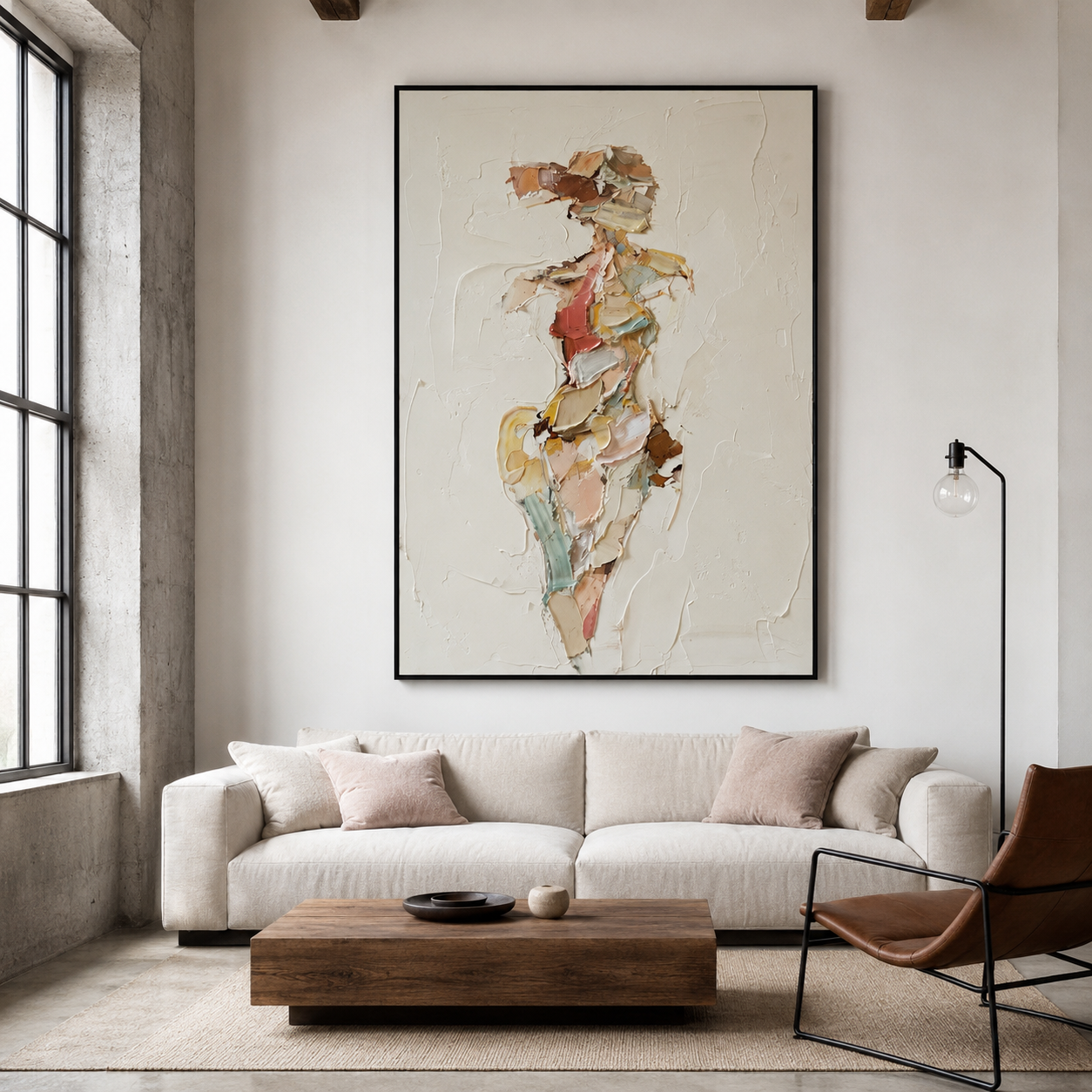 Abstract Texture Wall Art | The Essence of Stillness