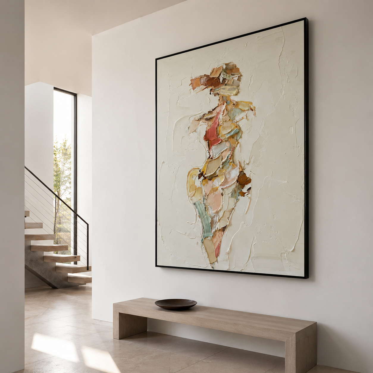 Abstract Texture Wall Art | The Essence of Stillness