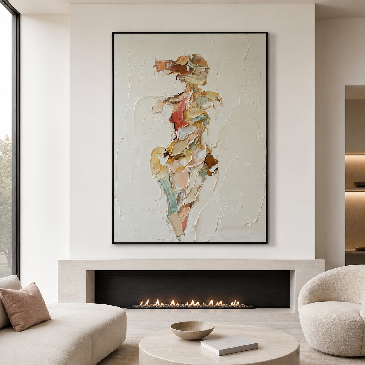 Abstract Texture Wall Art | The Essence of Stillness