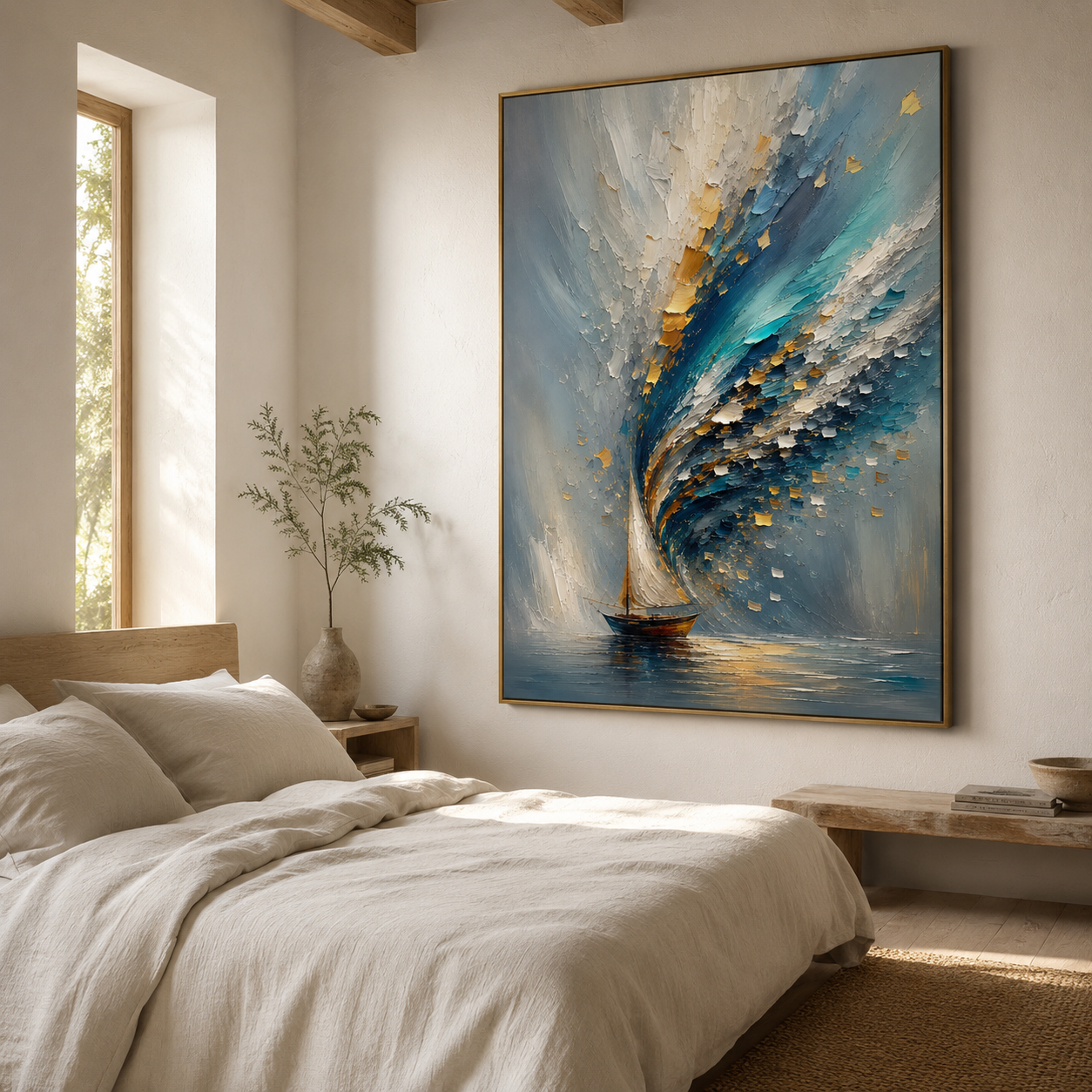 Ocean Abstract Wall Art | The Eternal Voyage
