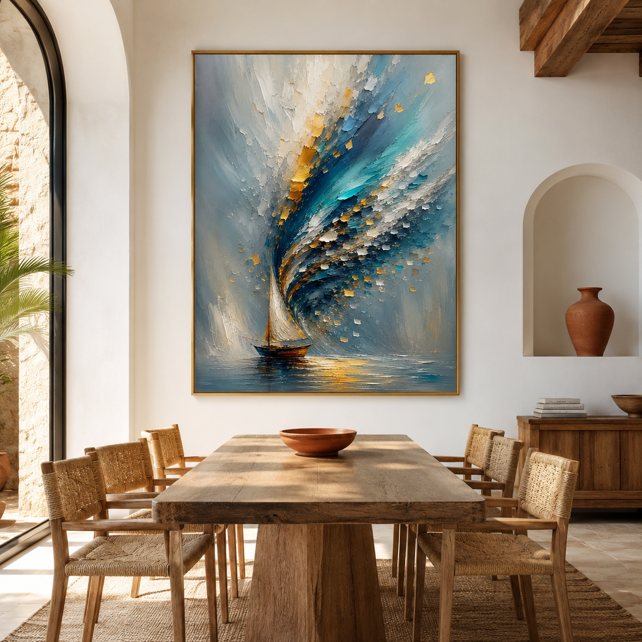 Ocean Abstract Wall Art | The Eternal Voyage