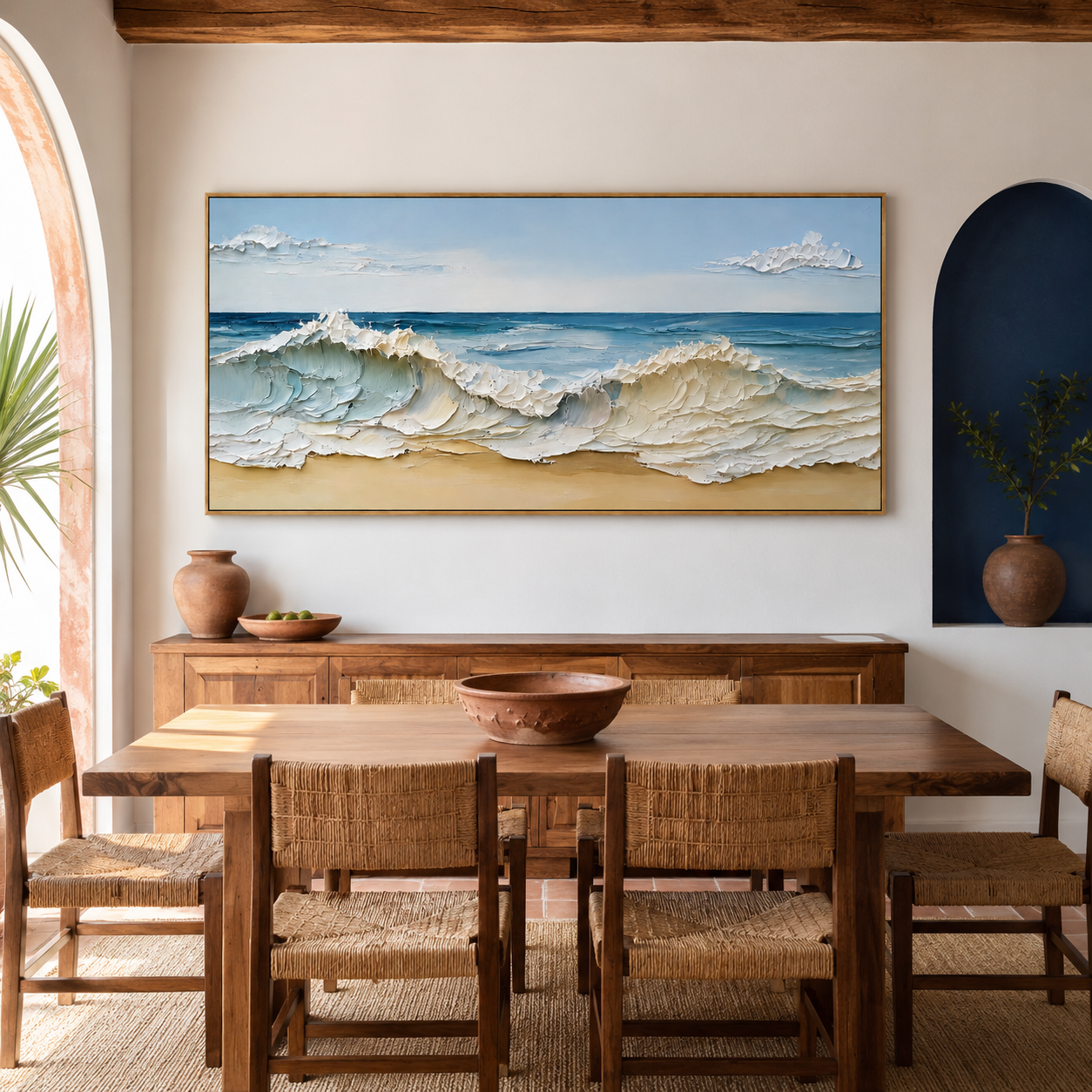 Coastal Wave Wall Art | Ocean Serenity