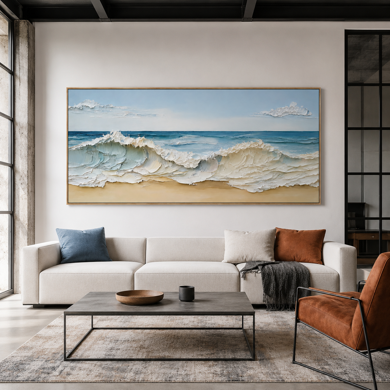 Coastal Wave Wall Art | Ocean Serenity